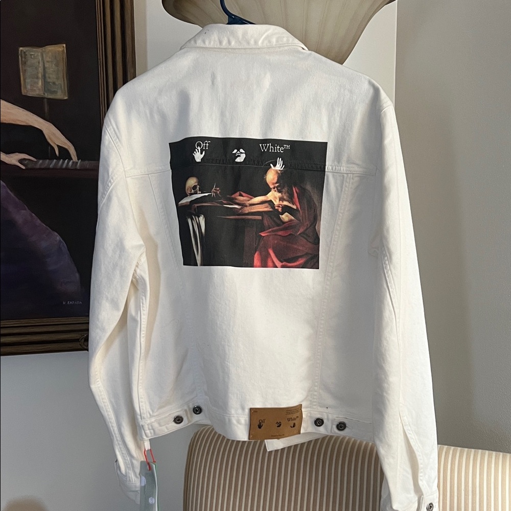Off White - White Denim Jacket